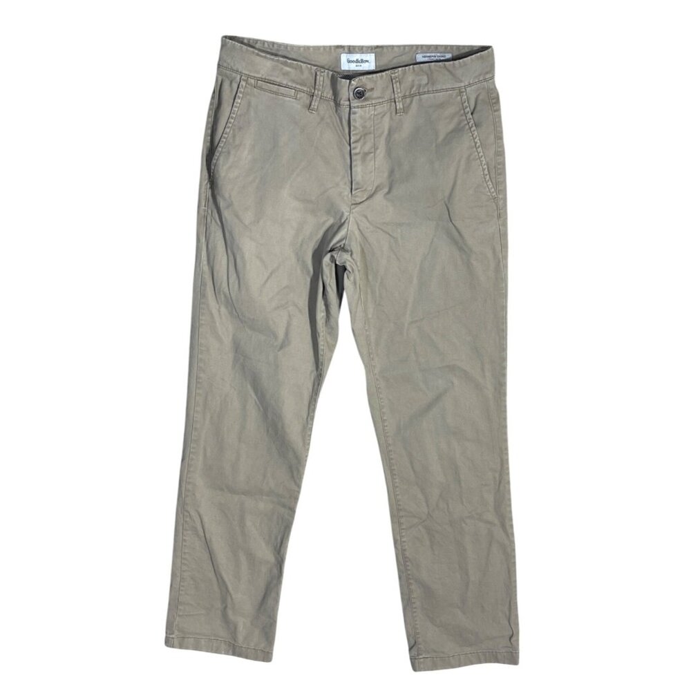 Goodfellow & Co Men's Hennepin Chino Pants Khaki Size 30 Straight